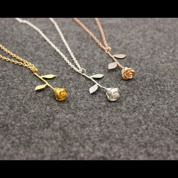 Delicate Rose Gold Pendant - Picture 2 of 6